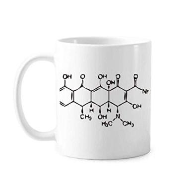 Imagem de Caneca Molecular Organic Chemistry Atomic Structure Cerâmica Café Porcelana Utensílios de Mesa