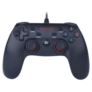 Imagem de Controle Gamepad Redragon Saturn G807 para PC - com Vibração e Modo Turbo