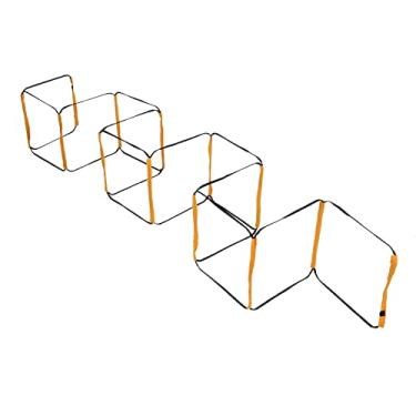 Imagem de Escada de Agilidade de Ferro e Pano Durável 1 Peça Com Bolsa de Armazenamento para Treinamento de Pés de Futebol de Futebol de Basquete