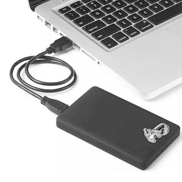 Imagem de HD Externo Alligator Shop 500GB USB 3.0 Slim Preto ALSHDX-500GB-BK