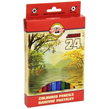 Imagem de Koh-I-Noor Lápis de cor Jumbo (pacote com 24)