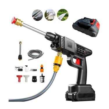 Imagem de Lavadora De Alta Pressão Ferramenta de lavagem Lava Jato Sem Fio Recarregável Portátil Máquina Portátil de Limpeza Para Carros