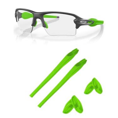 Imagem de Kits de borracha de substituição para Oakley Flak 2.0 OO9295|Flak 2.0 XL OO9188, Verde, 0