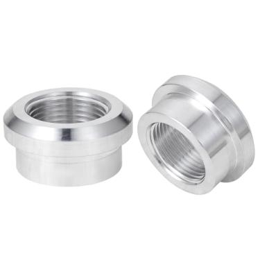 Imagem de Breezliy Solda fêmea NPT de 1/5.1 cm em alumínio de encaixe de batente (2 peças)