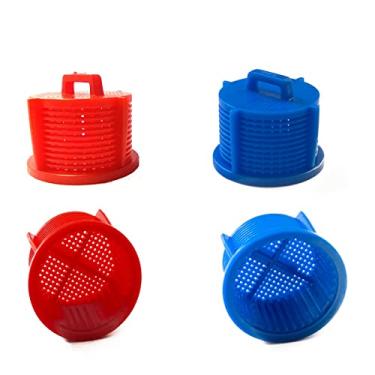 Imagem de JIEPRO Tela de filtro de válvula de entrada de água para lavadora compatível com Kenmore, máquina de lavar roupa LG, peças de reposição AGM73269501 (pacote com 4)