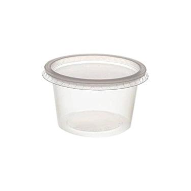 Imagem de Pote Plástico Descartável Ultratherm C/Tampa 250ml- 500 Und