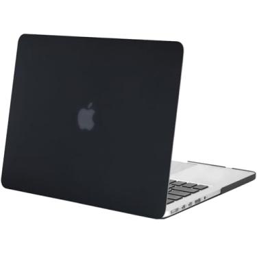 Imagem de Capa para MacBook Pro 13 Polegadas A1502 A1425 Fabricado 2012 a 2015 com HDMI, sem Drive CD/DVD (Preto Fosco)