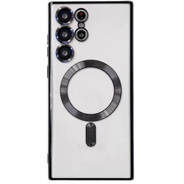 Imagem de Capa Capinha Protetora Magsafe de Silicone com Proteção na Lente para 