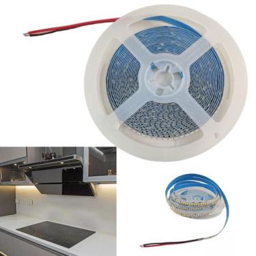Imagem de Fita Led 240 Leds 16W 3000K 5 Metros Decoraçao Sala Quarto Cozinha Ilu