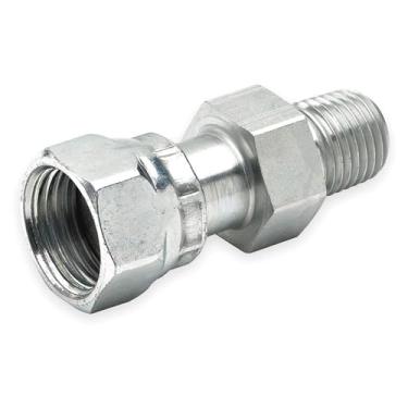 Imagem de Parker Adaptador giratório 12 F6L-S Seal-Lok 3/4 ORFS X 3/4 NPT macho aço
