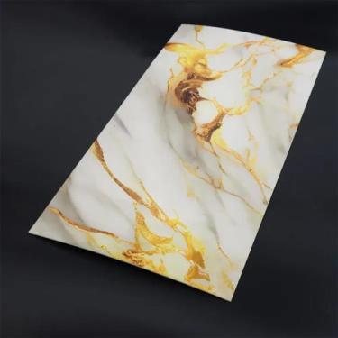 Imagem de 25 Placas Adesiva Parede Painel Vinilico Marmore 30x60cm Top - Tribosh
