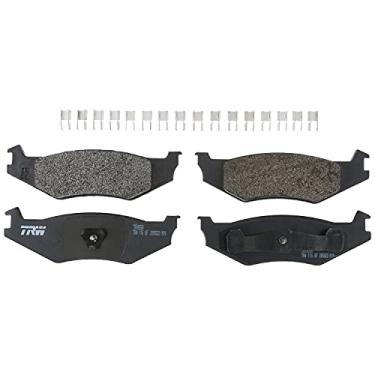 Imagem de TRW Pro TRH0658 Conjunto de pastilhas de freio a disco para Dodge Intrepid 1995-2004, traseira e outras aplicações