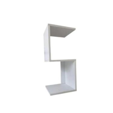 Imagem de Centro de Mesa Lateral Formato SZ Nicho com 2 andares Para Quarto Sala