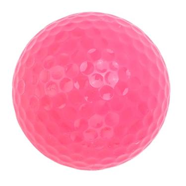 Imagem de Bola Flutuante de Golfe, 2 Camadas, Faixa de água, Esportes Ao Ar Livre, Prática de Treinamento, Ideal para Resistência a Tempestades Frias (Rosa)