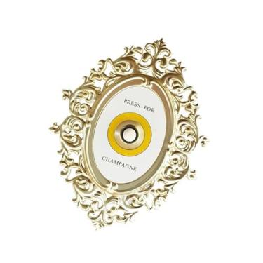 Imagem de WeiLaiKeQi Push Button Doorbell Mini Press Bell Decoration Crafts Electric Crafts vintage Creative Door Chime Ornament for Entrance Office