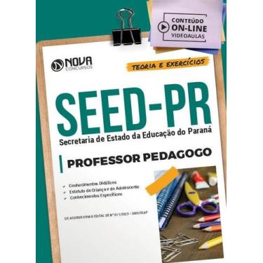 Imagem de Apostila SEED-PR - Professor Pedagogo - Nova Concursos