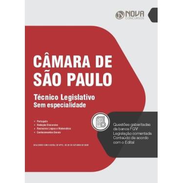 Imagem de Apostila Câmara de São Paulo - Técnico Legislativo - Sem Especialidade