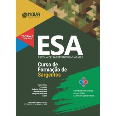 Imagem de Apostila ESA 2024 - Curso de Formação de Sargentos - Nova Concursos