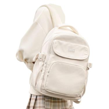 Imagem de Mochila WEPOET Cute Middle School impermeável para meninas adolescentes