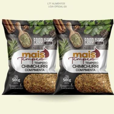 Imagem de Chimichurri Com Pimenta Tempero 1 Kilo Real Sabor - Mais Tempero
