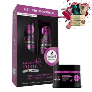 Imagem de Promopack Haskell Cavalo Forte Hidra e Máscara 300gr