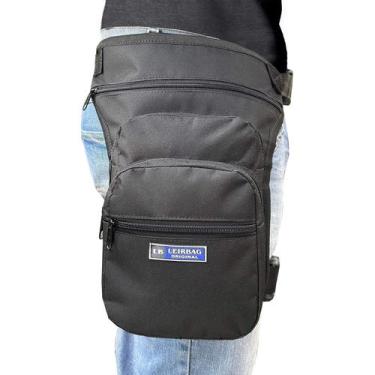 Imagem de Pochete Cartucheira de Perna Tipo Bornal Motociclista - Leirbag Bolsas