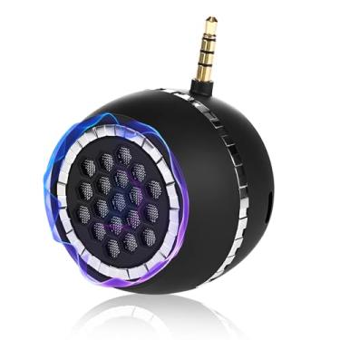 Imagem de Tellegloww Caixa de som Spirit Box, equipamento de caça fantasma, alto-falante com interface de áudio auxiliar de 3,5 mm para casa, escritório, exterior, presente de caça de fantasmas, plug and play