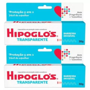 Imagem de Kit C/ 2un Creme Preventivo Contra Assaduras Transparente 30g Hipoglós