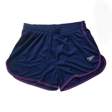 Imagem de Short Adulto Feminino Speedo I, GG2, Marinho, Uva