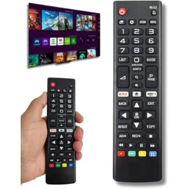 Imagem de Controle Remoto para Smart TV Compatível com LG modelos LCD LED 4K UHD
