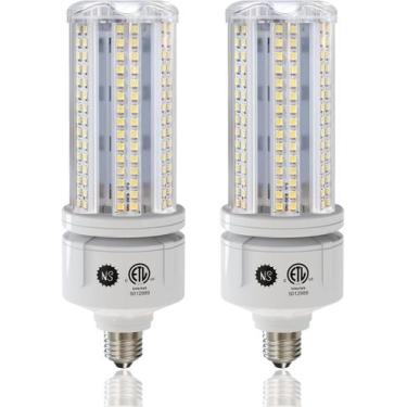 Imagem de Lâmpadas LED de milho NS 60W 7530 lúmens 6000K E26, pacote com 2