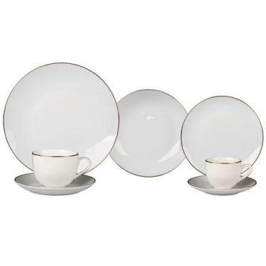 Imagem de Aparelho de jantar Legacy Gold com 42 Peças de Porcelana - L'Hermitage