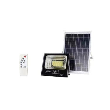 Imagem de Refletor de lâmpada solar de 120 W + painel de 50.000 h com controle r