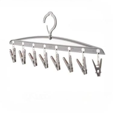 Imagem de Varal Roupa Intima, Varal Calcinha, Kit 2 Varal Multiuso Plástico, com Prendedores Roupas Intimas Meias(KIT 2PC RETA)