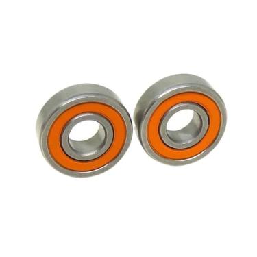 Imagem de 10 peças 5x13x4 S695C 2OS ABEC7 rolamento cerâmico híbrido S695 2RS 5 * 13 * 4 RC Car & Ree rolamento de esferas de cerâmica de aço inoxidável