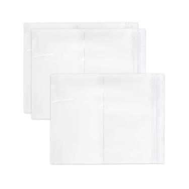 Imagem de iMailer - Pacote com 500 envelopes de lista de embalagem de 11,4 x 14 cm - Bolsas plásticas adesivas resseláveis para etiquetas de envio e documentos