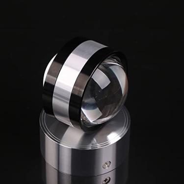 Imagem de KSSTEVNBD Holofote de LED 6W para cima e para baixo, luminária de lavagem de parede, holofotes para quarto de hotel, cabeceira, corredor, fundo, decoração de festa, arandela, alumínio, 85-265 V com