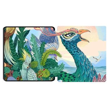 Imagem de GUKSRASO Capa para Kindle Oasis 10ª/9ª Geração 2019/2017 (7", Modelo: S8IN4O/CW24WI) - Capa Protetora Fina e leve de PU para Leitor Eletrônico de 7 Polegadas