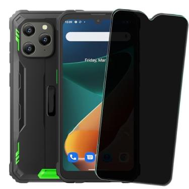 Imagem de NEOYUKL Protetor de tela de privacidade para Blackview BV5300 [6,10 polegadas], [filme anti-espião], resistente a arranhões, fácil instalação [2 unidades]