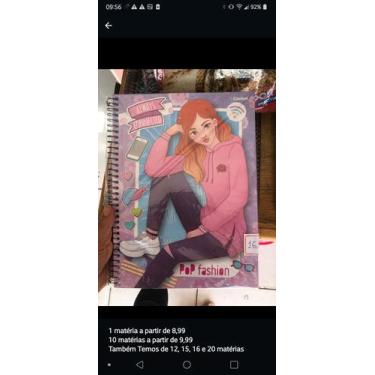 Imagem de Caderno. 1 materia figura 10 materias - Papelaria