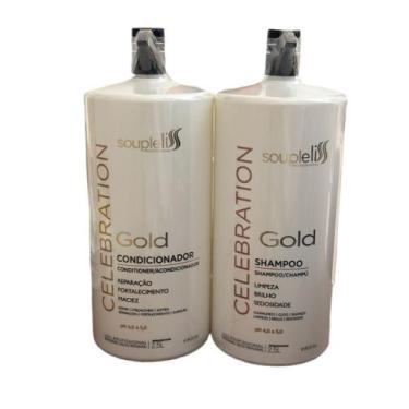 Imagem de Gold Celebration Kit Lavatório 22,5litros SoupleLiss