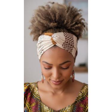 Imagem de Tiara cruzada para cabelo - Ata multimarcas0810, listrado
