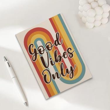 Imagem de Caderno motivacional, caderno A5 para anotações de escritório, agenda de 21 x 14,7 cm, agenda de viagem, 4