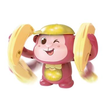 Imagem de Brinquedo Gira Macaco Com Som E Luz - Dm Toys