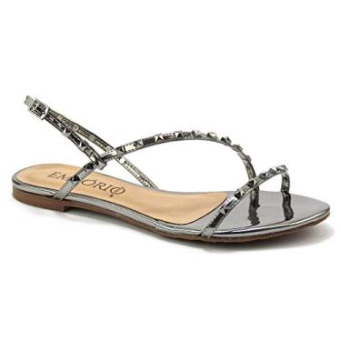 Imagem de Rasteirinha Got Sin? - Moss - espelhada com tachas - by Werner (36)