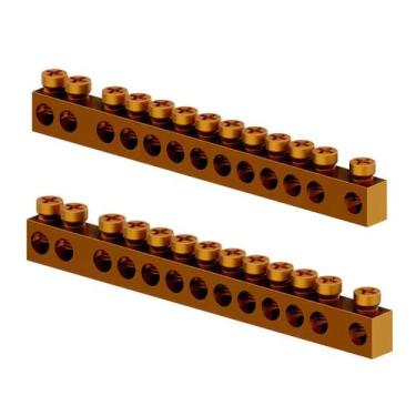 Imagem de Barramento neutro/terra quadro slim 12 disjutores tigre - TG37665959M4