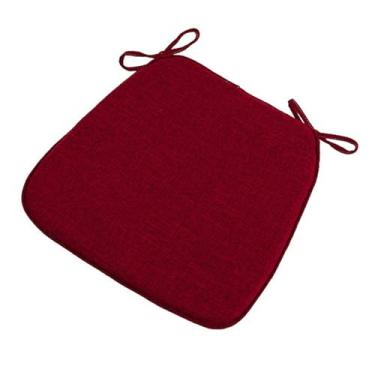 Imagem de Almofadas de cadeira com laços 45 x 43 cm, almofadas de espuma viscoelástica para cadeira de cozinha com laços de 45 cm, almofadas antiderrapantes para cadeiras de jantar, conjunto de 2, 10 e 6, capas