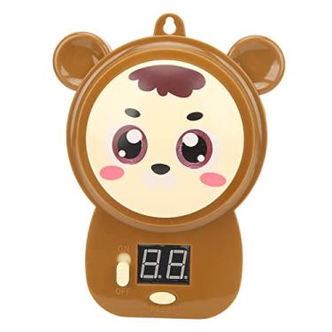 Imagem de Contador de Toque para Treinamento Em, Transmissão de Voz Inteligente, Contador de Salto Alto para Crianças, Componentes Eletrônicos de Plástico (Marrom)