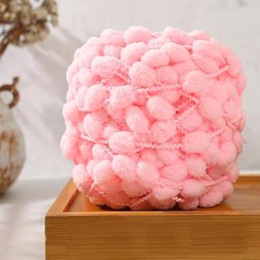 Imagem de 1 pacote de fios grossos para crochê e tricô, fio de pelúcia tie dye macio supervolumoso, chenille grosso de cor mista para mantas macias e cobertores, tricô de braço e artesanato DIY