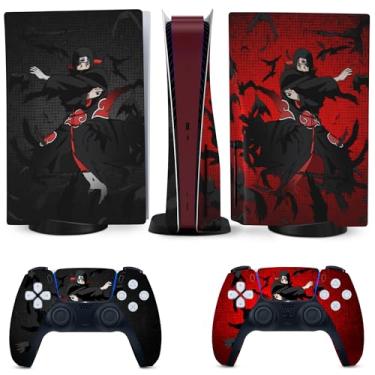 Imagem de Anime PS5 Skins for Console Disc Version – Sturdy Vinyl Wrap Compatible with PS5 Disc Version | Durable, Fade-Resistant, Scratch-Resistant, Easy Installation, No-Residue Removal, Upgrade Your Console